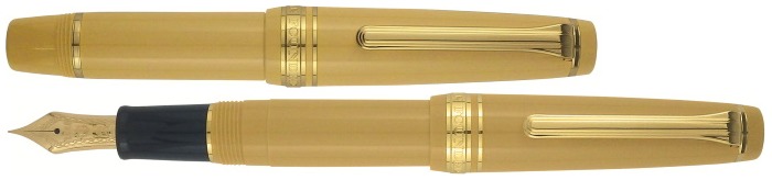 Sailor Fountain pen, Professional Gear Slim Mini series Mustard yellow GT