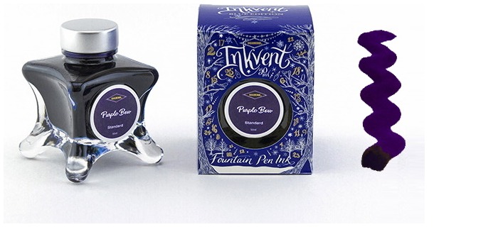 Diamine Ink bottle, Inkvent series Purple Bow ink (50ml)