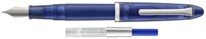 Sailor Fountain pen, Compass 1911 Steel series Transparent blue