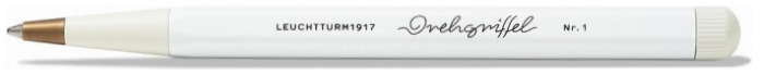 Leuchtturm1917 Ballpoint pen, Drehgriffel series White