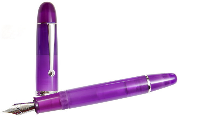 Penlux Fountain pen, Masterpiece Grande series Lilac CT