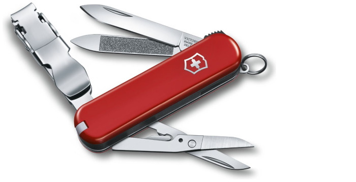 Couteau Victorinox, série Petits couteaux de poche Rouge (NailClip 580)