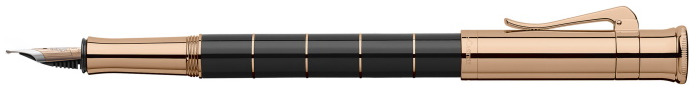 Faber-Castell, Graf von Fountain pen, Classic Anello series Black PGT