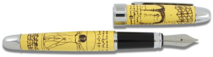 Acme Writing Tools Fountain pen, Leonardo Da Vinci series Brown-Beige
