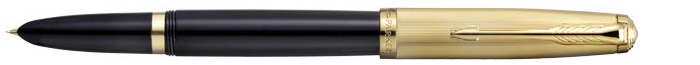 Parker Fountain pen, 51 New generation Deluxe series Black Gt