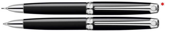 Caran d'Ache Multifunction pen*, Léman series Black lacquer CT