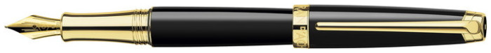 Caran d'Ache Fountain pen, Léman series Black lacquer GT