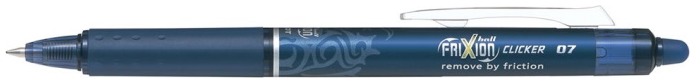 Stylo encre gel Pilot, série Frixion Ball Clicker Encre bleu-noir
