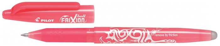 Pilot Gel Pen, Frixion ball series Coral pink ink
