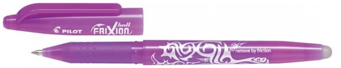 Pilot Gel Pen, Frixion ball series Light violet ink