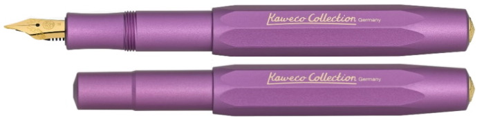 Kaweco Fountain pen, Kaweco Collection series Vibrant Violet GT