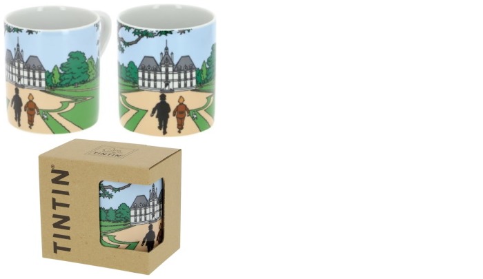 Tasse Tintin, série Vaisselle Château de Moulinsart