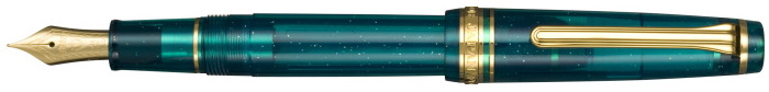 Stylo plume Sailor, série Édition Limitée Professional Gear Slim Blue Green Nebula (Pointe 14kt)