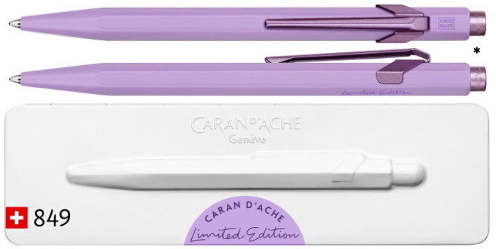 Caran d'Ache Ballpoint pen, 849 Claim Your Style Ltd Edt III series Violet