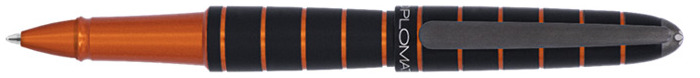 Stylo bille roulante Diplomat, série Elox Ring Noir/Orange