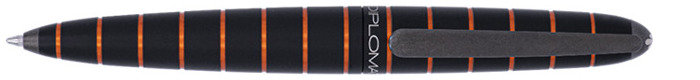 Diplomat Ballpoint pen, Elox Ring series Black/Orange