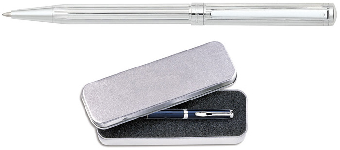 Sheaffer Ballpoint pen, Intensity serie Chrome Fluted (Second life)