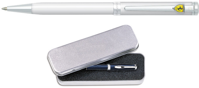 Ferrari Ballpoint pen, Intensity series White (Second life)