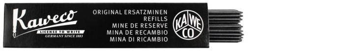 Mine 2 mm Kaweco, série Accessoires Noir HB (24/boîte)