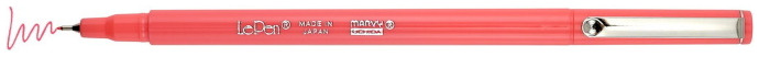 Crayon feutre Marvy, série Le Pen Fluo Encre rose fluo
