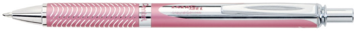 Pentel Retractable Gel pen, EnerGel Alloy series Pink