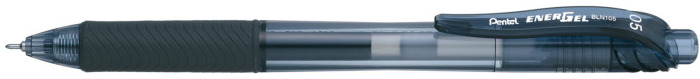 Stylo encre gel rétractable Pentel, série EnerGel-X Encre noire (Needle tip)