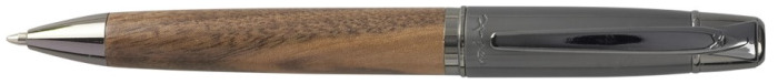 X-Pen Ballpoint pen, Poem Wood series Brown/Gun metal