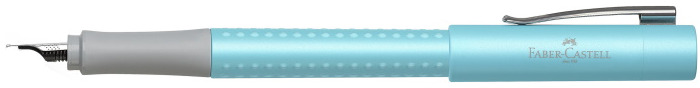 Stylo plume Faber-Castell Office, série Grip 2011 Pearl Edition Turquoise