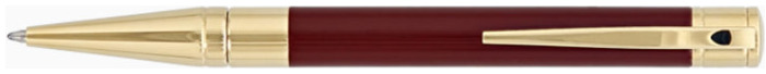 Dupont, S.T. Ballpoint pen, D-Initial series Burgundy GT