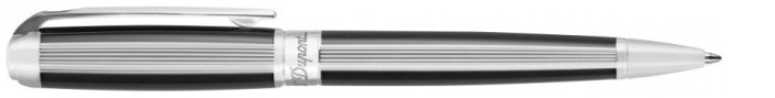 Dupont, S.T. Ballpoint pen, Line D (Medium) series Black & Palladium - Windsor