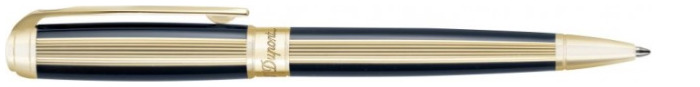 Dupont, S.T. Ballpoint pen, Line D (Medium) series Blue & Gold - Windsor