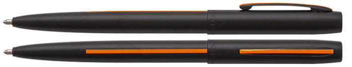 Stylo bille Fisher Spacepen, série Economy Noir/Orange (First responders)