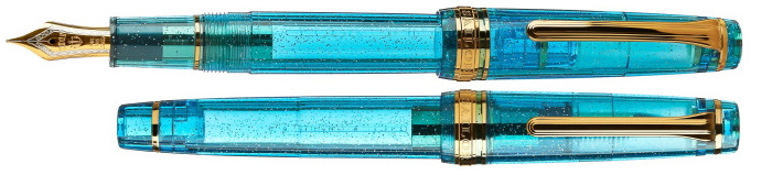 Stylo plume Sailor, série Professional Gear Pen of the Year 2022 LE Soda POP Bleu (Slim-Pointe 14kt)