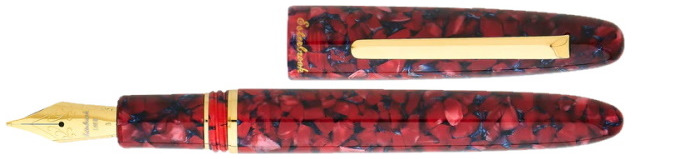 Stylo plume Esterbrook, série Estie Core Scarlet GT (Standard - Custom Journaler Nib)
