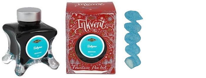 Diamine Ink bottle, Inkvent Red Edition series Subzero ink (50ml)