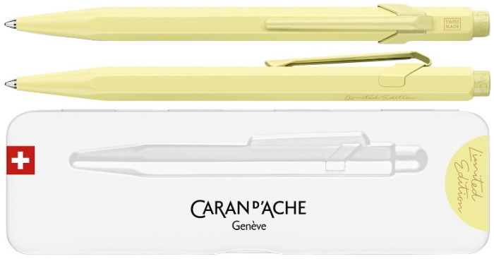 Caran d'Ache Ballpoint pen, 849 Claim Your Style Ltd Edt IV series Icy Lemon