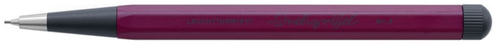 Porte mine 0.7mm Leuchtturm1917, série Drehgriffel Nr. 2 Pourpre (Port Red)