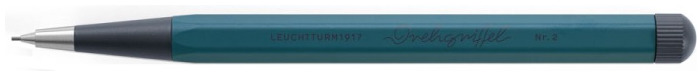 Porte mine 0.7mm Leuchtturm1917, série Drehgriffel Nr. 2 Bleu-Vert (Pacific Green)