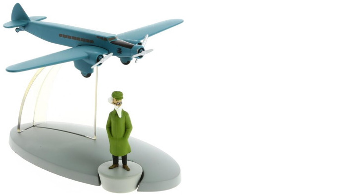Objet de décoration Tintin, série Avion - L'Avion trimoteur  