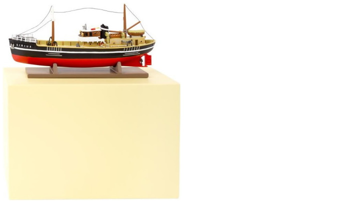 Tintin Figurine, Decorations series Sirius boat Musée Imaginaire collection