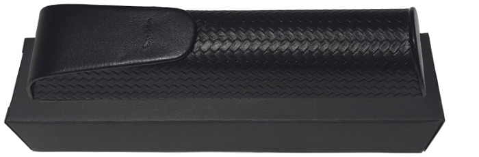 X-Pen Pen pouch, Accessories series Black Leatherette (PU) (Single)