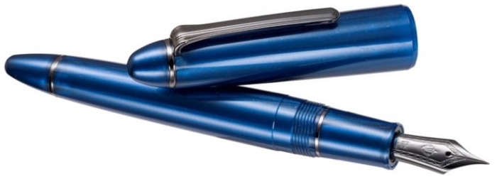 Sailor Fountain pen, 1911 Large Ringless Metallic series Simply Blue (21kt nib)