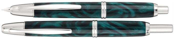 Pilot Fountain pen, Capless SE Marble series Marble green