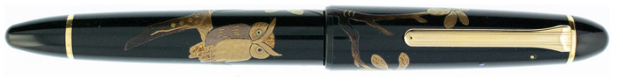 Stylo plume Sailor pen, série 1911 Maki-e Classic Mimizuku Noir Gt Large