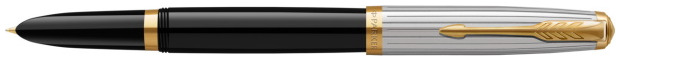 Parker Fountain pen, 51 New generation Premium series Black/Stainless steel GT