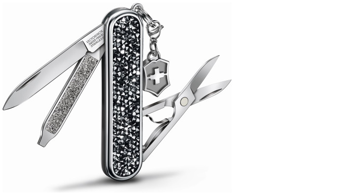 Couteau Victorinox, série Classic SD Brilliant Collection Crystal