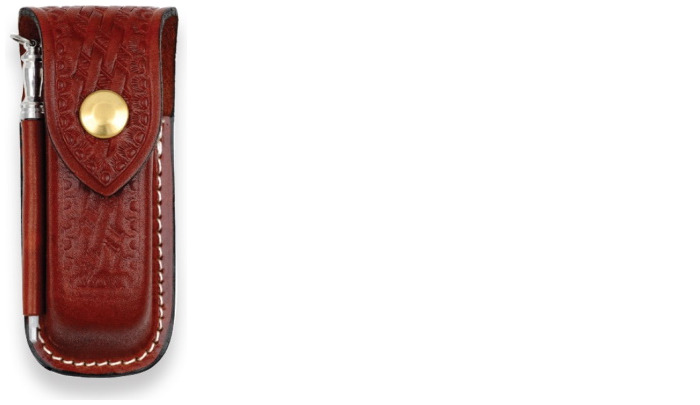 Victorinox Belt pouch, Accessories series Brown leather 