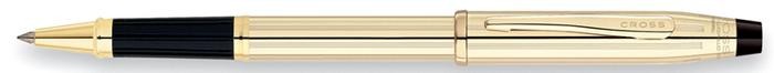 Cross Roller ball, Century II serie 10kt gold
