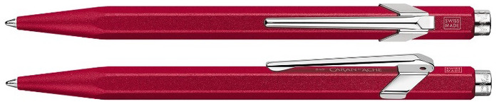 Caran d'Ache Ballpoint pen, 849 Colormat-X series Red