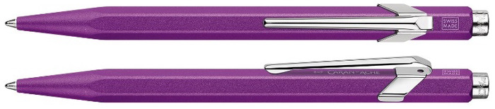 Caran d'Ache Ballpoint pen, 849 Colormat-X series Violet